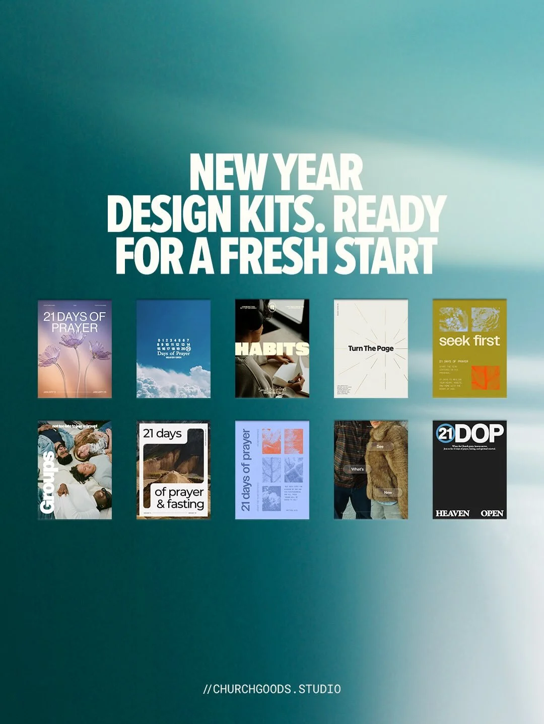 From 21 Days of Prayer to Vision Sunday, refresh your church visuals without reinventing everything. Comment &ldquo;2026&rdquo; and we&rsquo;ll point you in the right direction. 🚀🏆💙