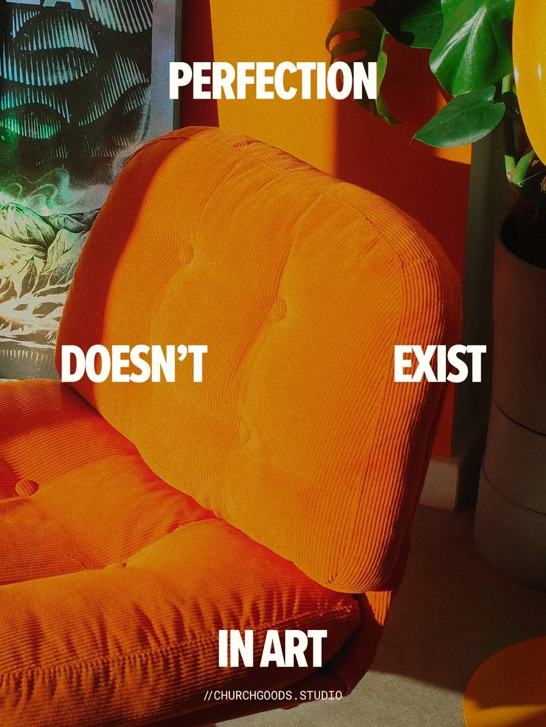 Perfectionism kills creativity.⚡️