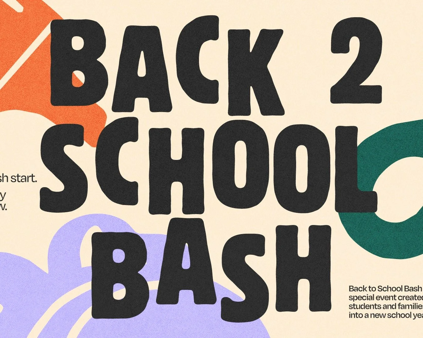 Back 2 School Bash