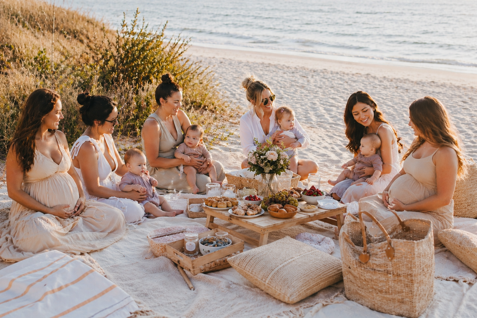 Blooms, Babes & Beach - A Mother's Day Beach Gathering