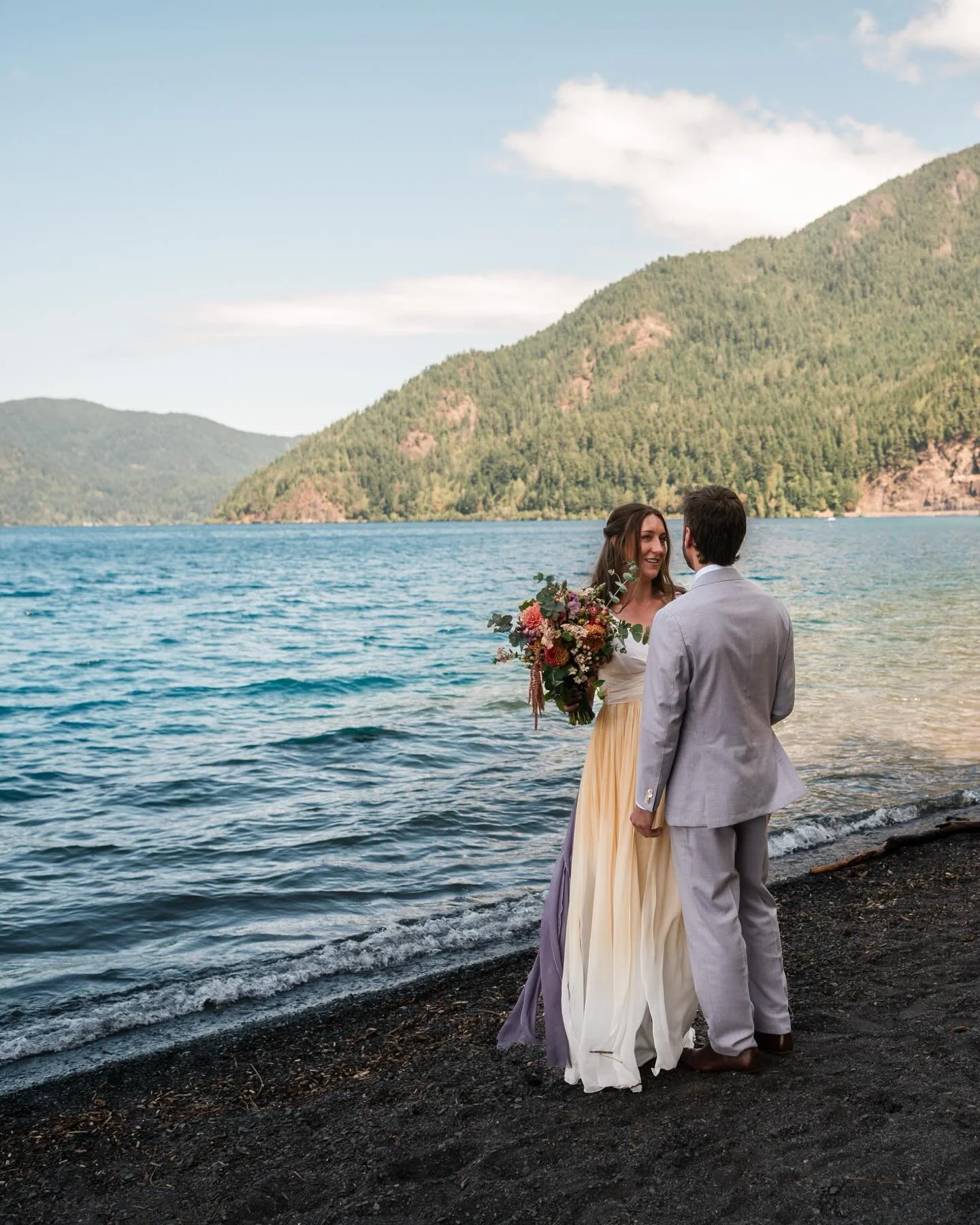 Couples photos here are actual magic.

Photography: @adriencraven 
Beauty: Make Up By Min
Entertainment: TC Tunes Sound
Rentals: @olympicfarmstyle 
Venue &amp; Catering: @naturebridge 
Bar &amp; Beverage: @tipsy_gypsybar 
Planning and Coordination: F