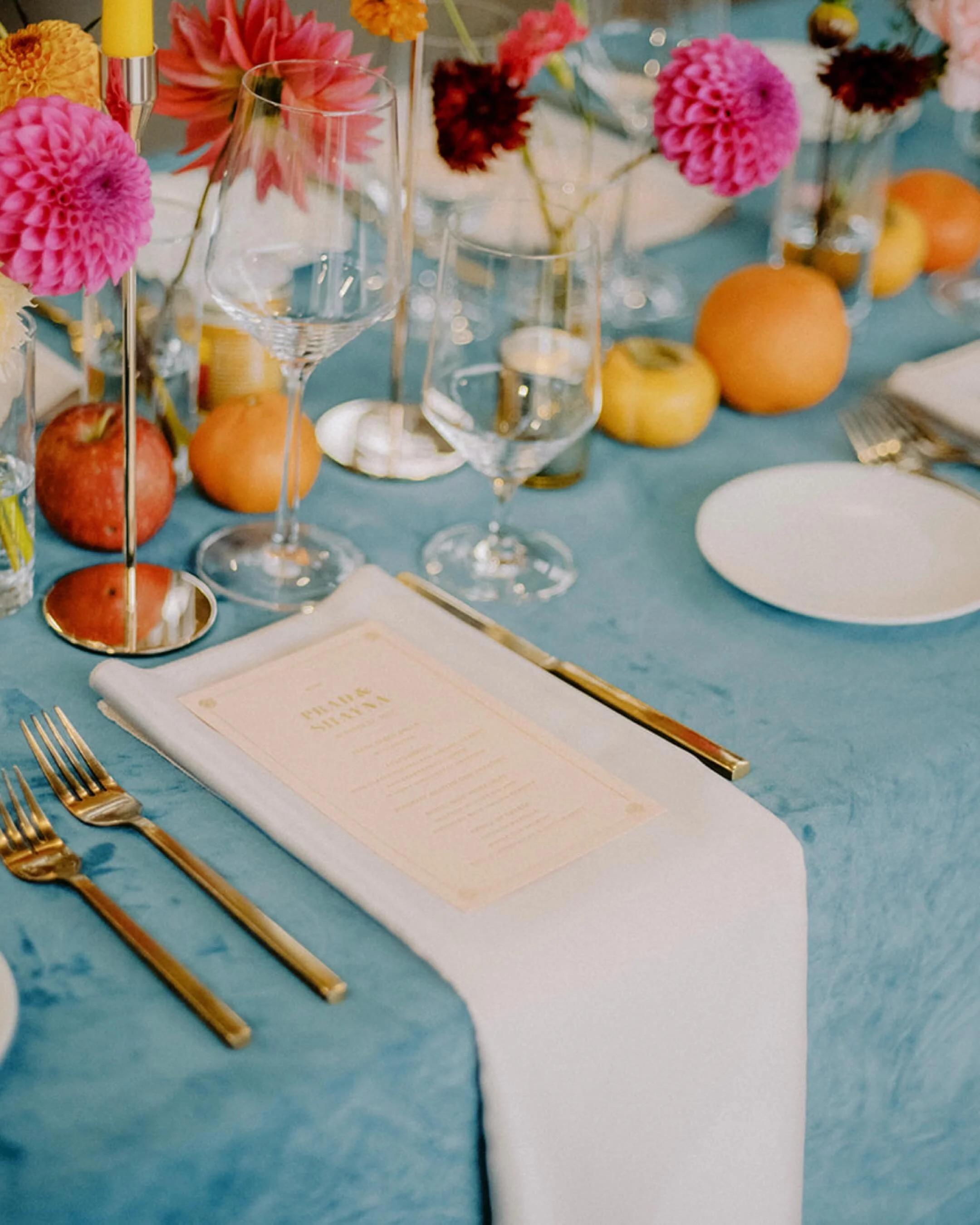 A little boldness and fun is good for the soul.

Photography: @marykalhorweddings 
Venue: @fosswaterwayseaport 
Floral: @nadira_design 
Planning, Design, &amp; Coordination: Finn Events