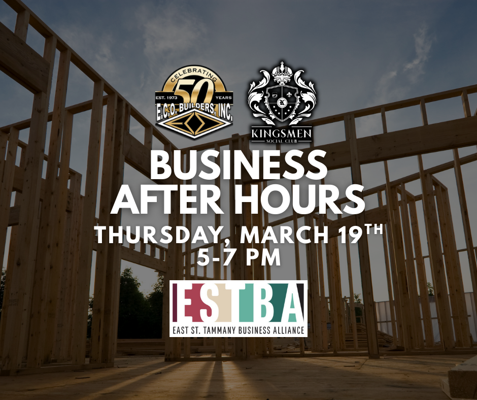 Business After Hours: E.C.O. Builders at kingsmen social club