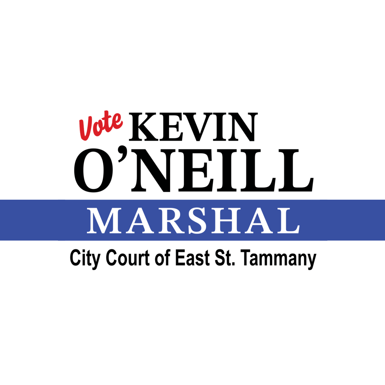 Kevin O'Neill for Marshal logo.png