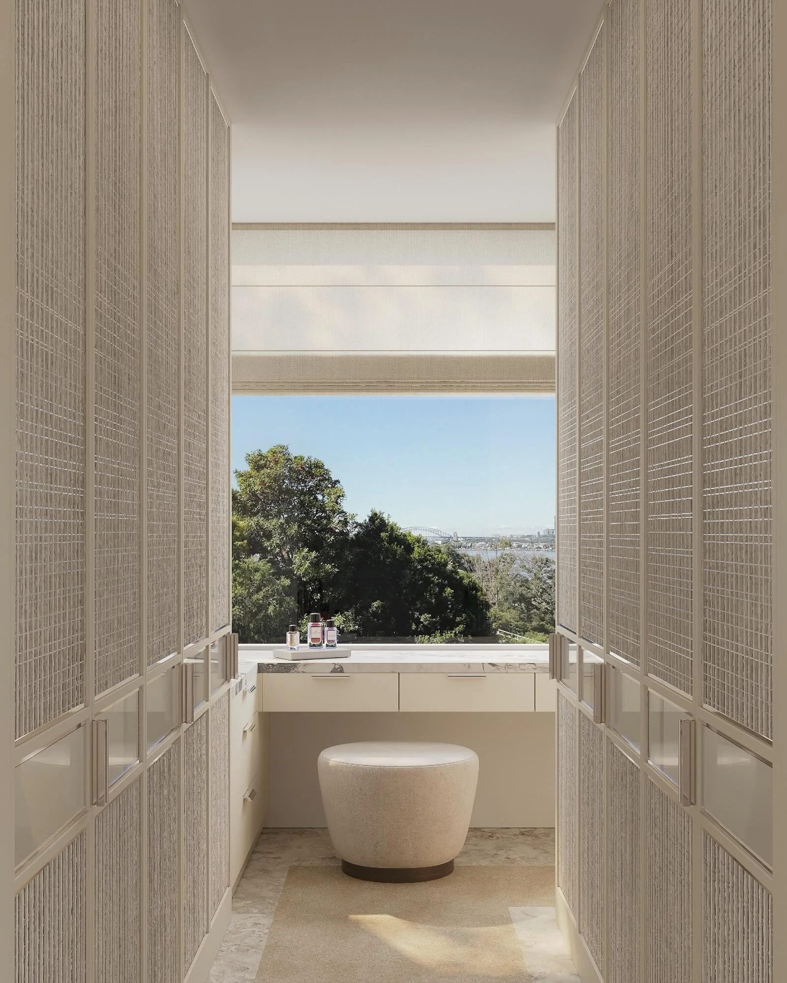 &bull; MASTER DRESSING &bull;

Views that never get old. 

#interiordesign #interiorarchitecture