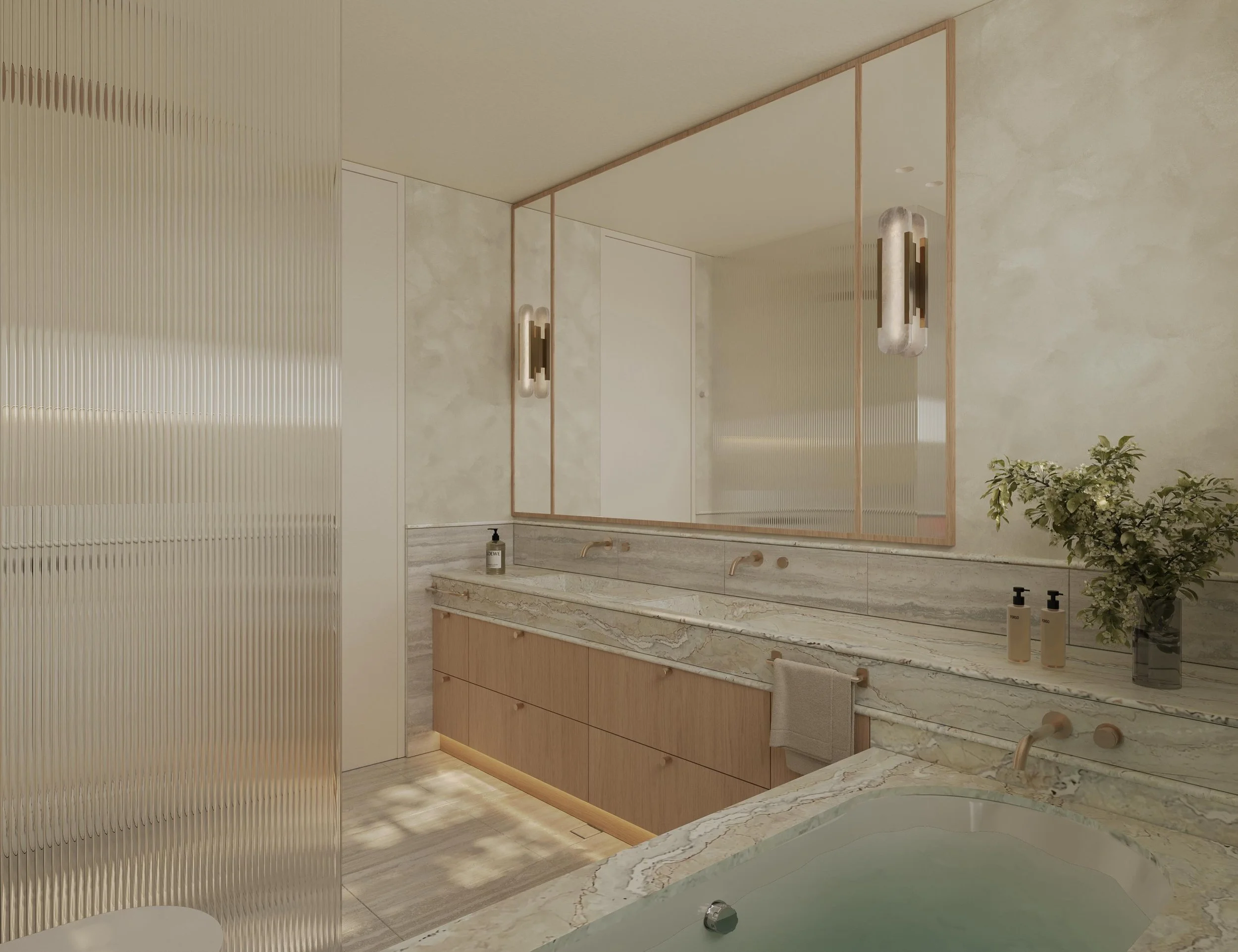 &bull; BALGOWLAH &bull; 

#interiordesign #architecture #bathroominspo #moderninteriors