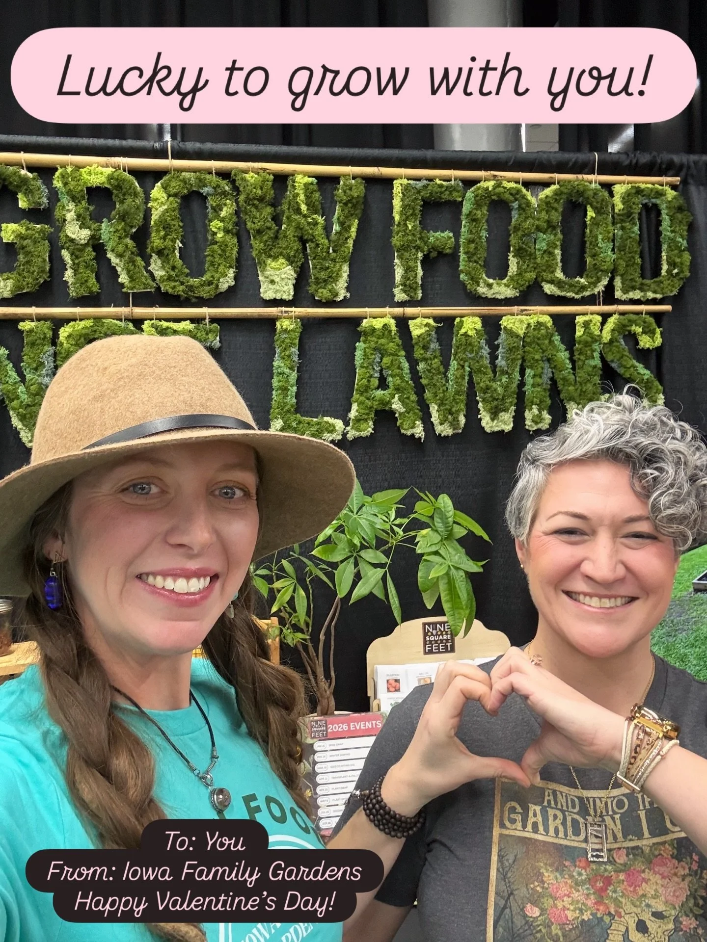 Day 3 at @homeshowdm ! Happy Valentine&rsquo;s Day ❤️✨🫶