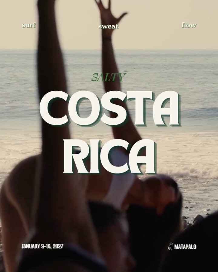 JUNGLE IN 🌿 STRESS OUT 

SALTY Costa Rica is BACK 🏄🏽&zwj;♀️🏄🏄🏽&zwj;♂️ Jan 9-16 2027

There&rsquo;s nothing quite like the hidden gem that is Matapalo. Our beachfront resort is tucked between the jungle and the sea, just steps away from Costa Ri