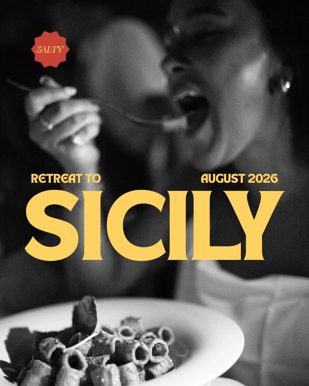 This is Sicily, SALTY style 🌊 

Often referred to ask &ldquo;the best week of my life&rdquo; by past guests, this retreat offers the perfect balance between fitness, culture, and fun. 

August 9-16, 2026 &mdash;  we&rsquo;re heading back to Santa Ma