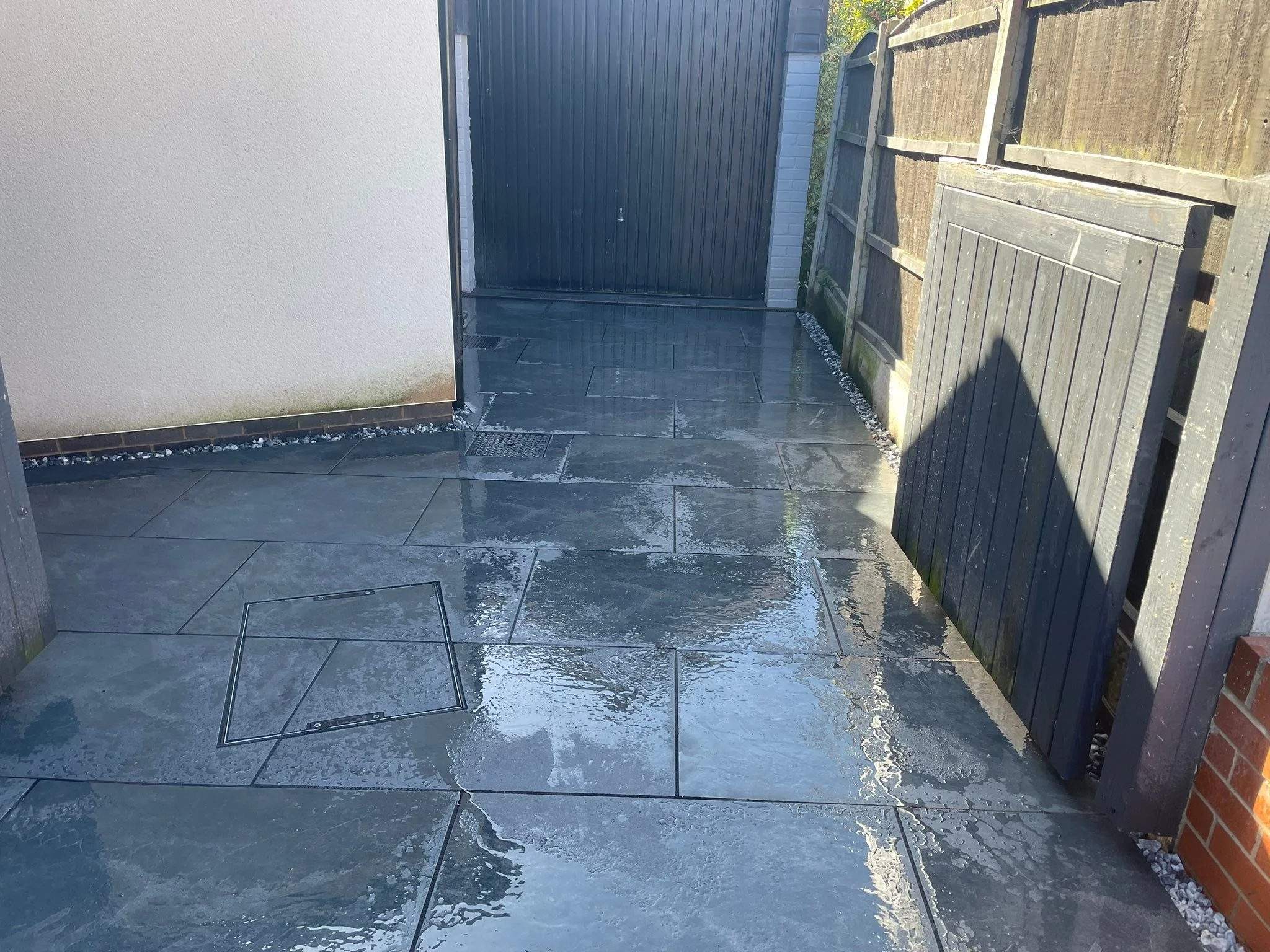 Latest porcelain patio 👌