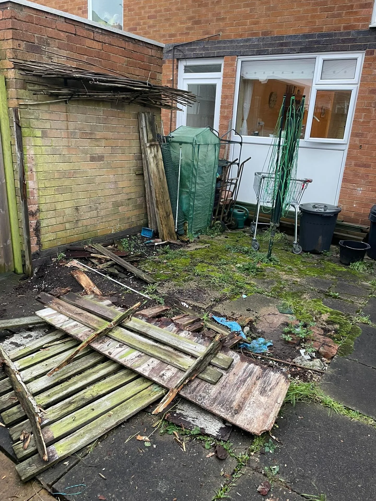 Small fence and back gate done in Coventry today.