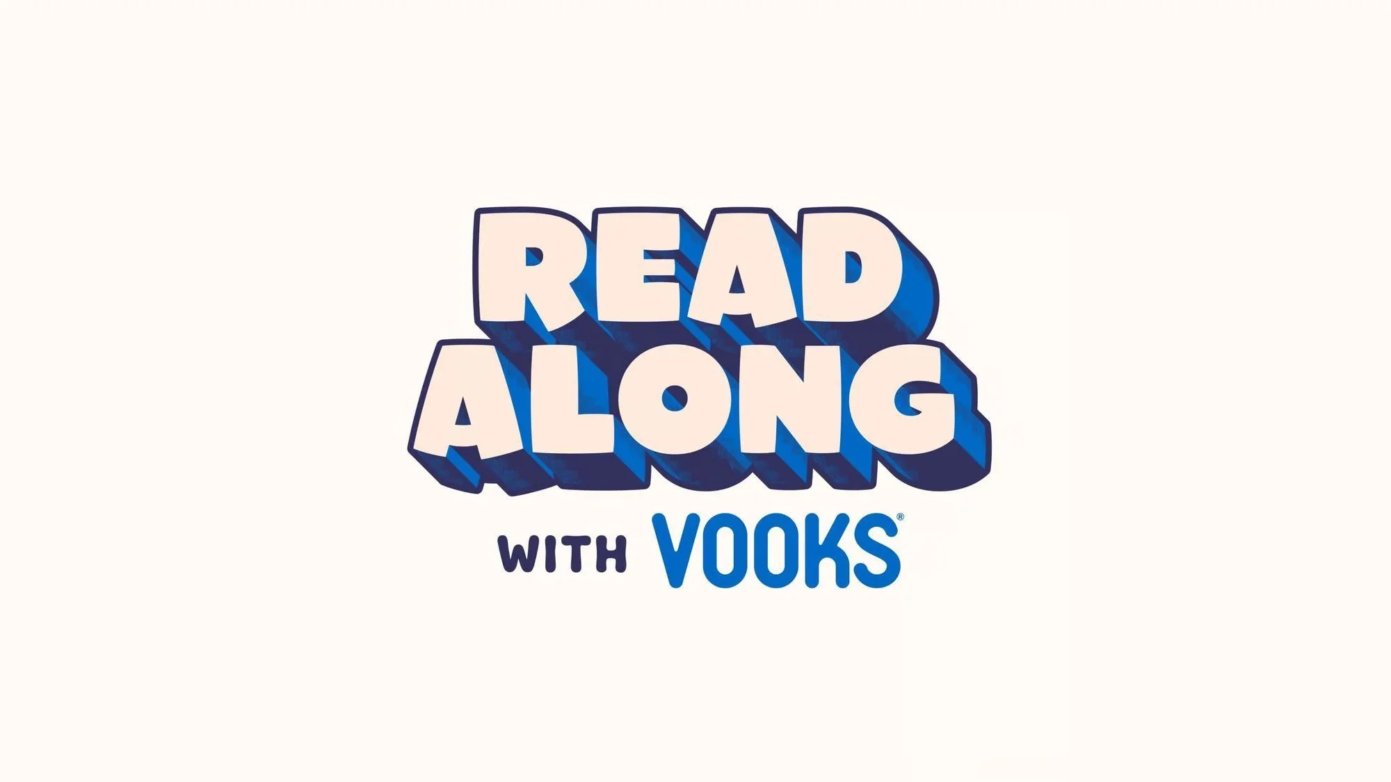 Read Along with Vooks logo treatment