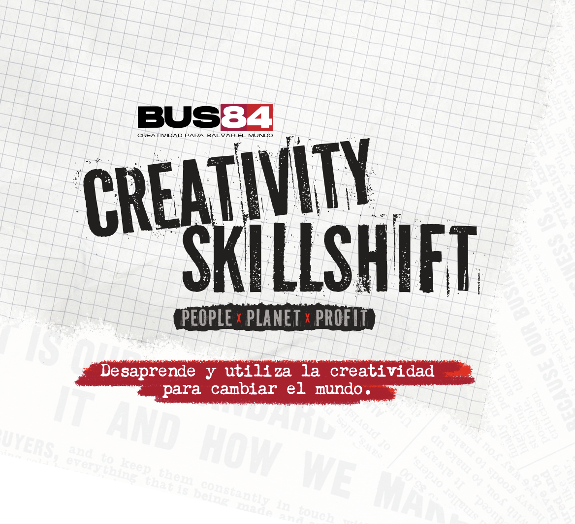 10% de descompte exclusiu per la formació BUS84 Creativity Skillshift