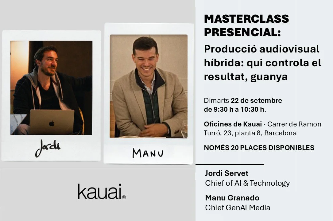 Producció audiovisual híbrida: qui controla el resultat, guanya