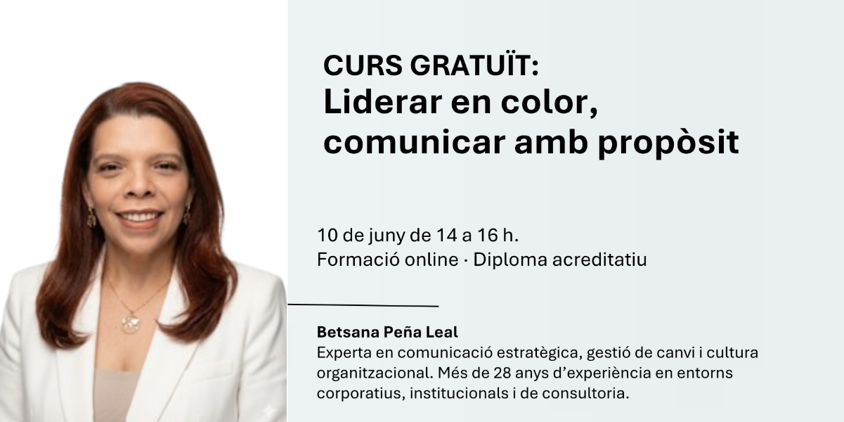 Soft skills: liderar en color, comunicar amb propòsit