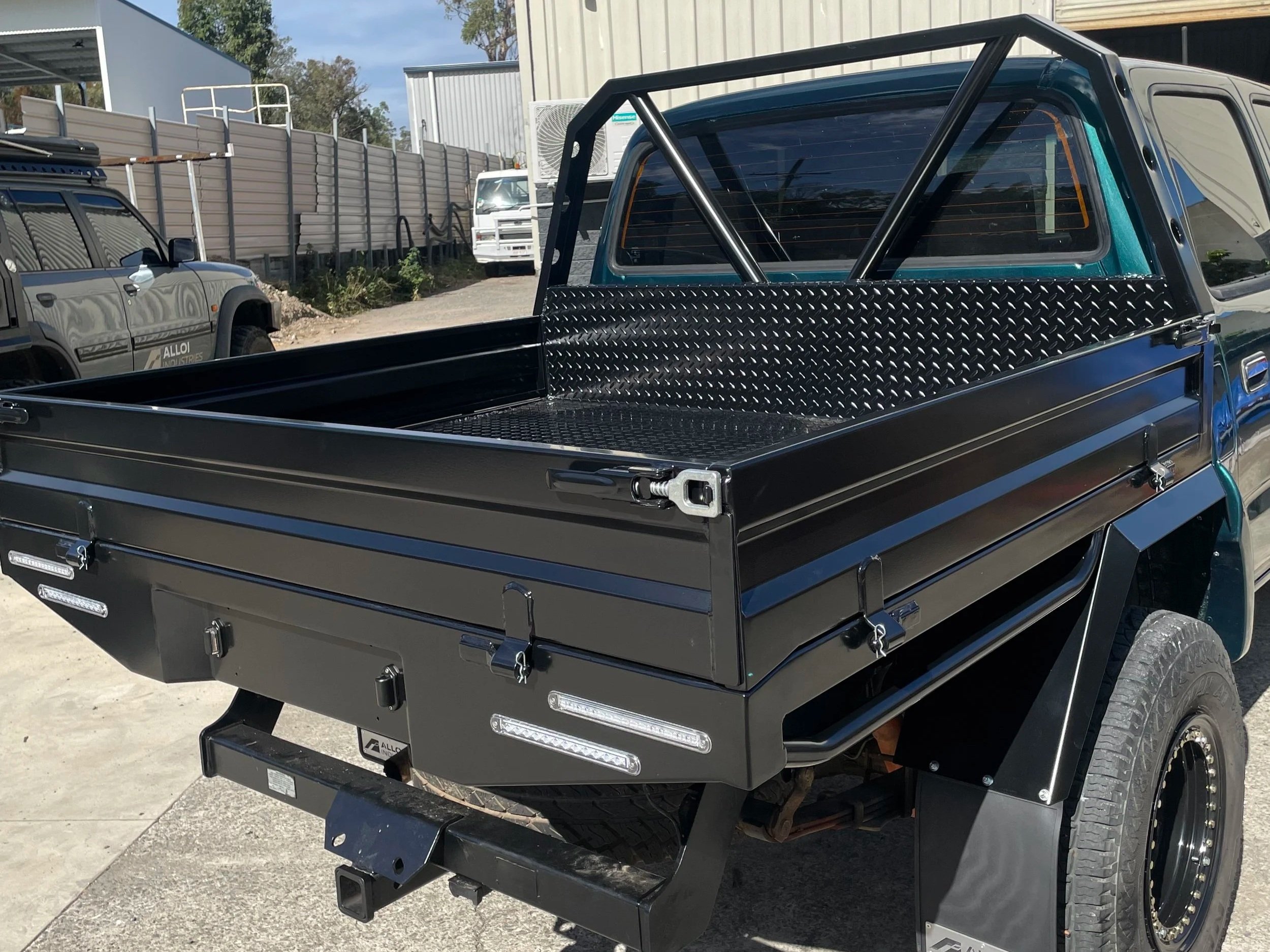 Toyota Hilux custom steel tray