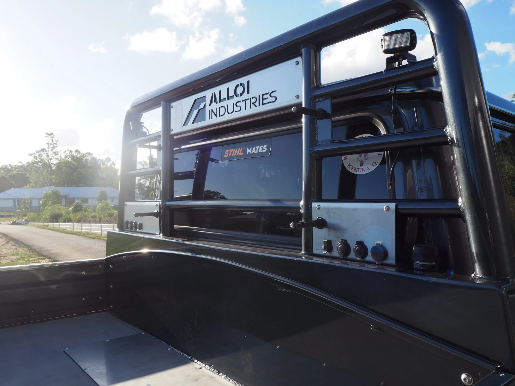 Custom aluminium ute tray