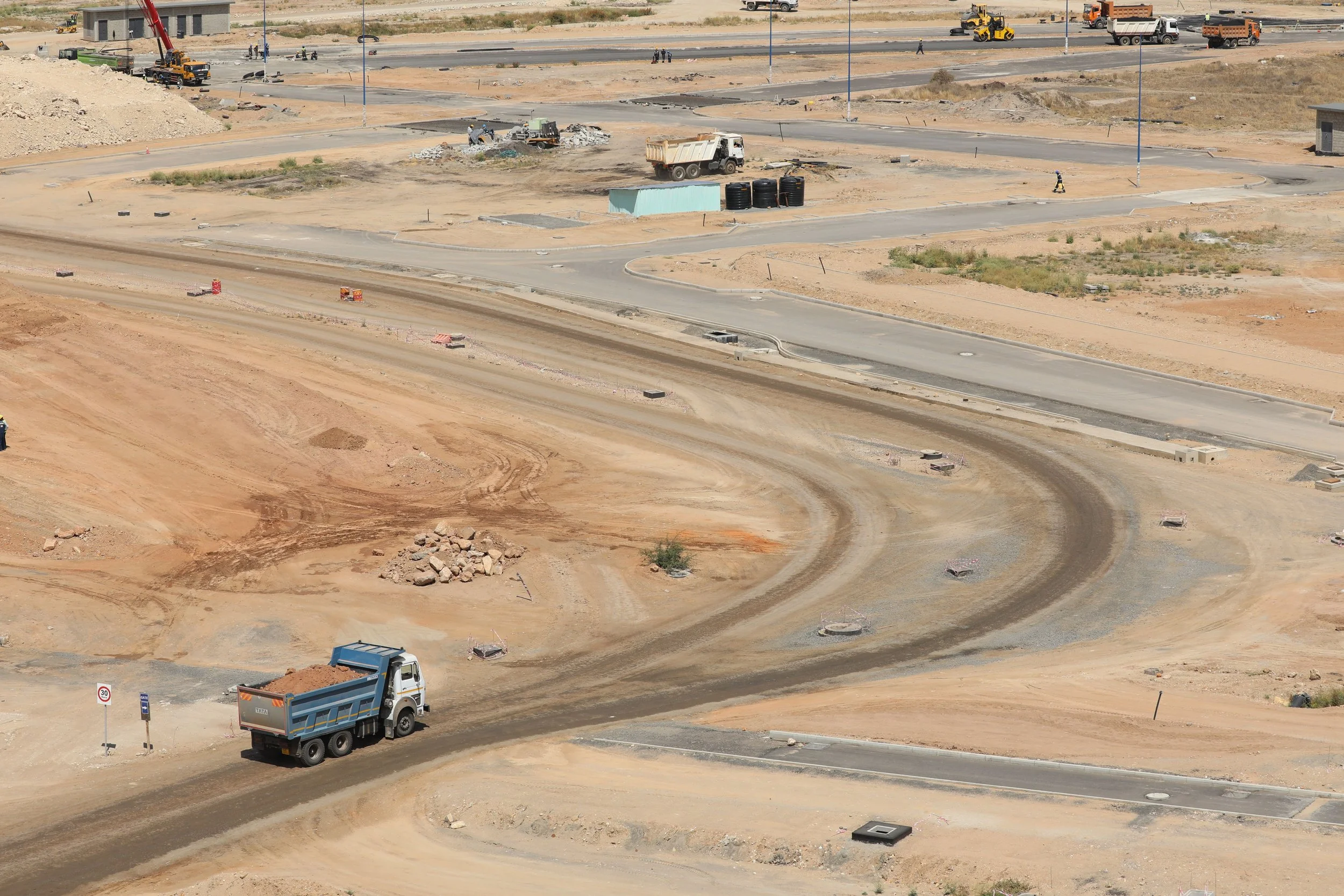 Roadworks and civil construction, Western Australia - Primavera P6 scheduling