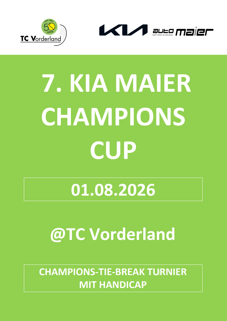 KIA Maier Champions Cup 