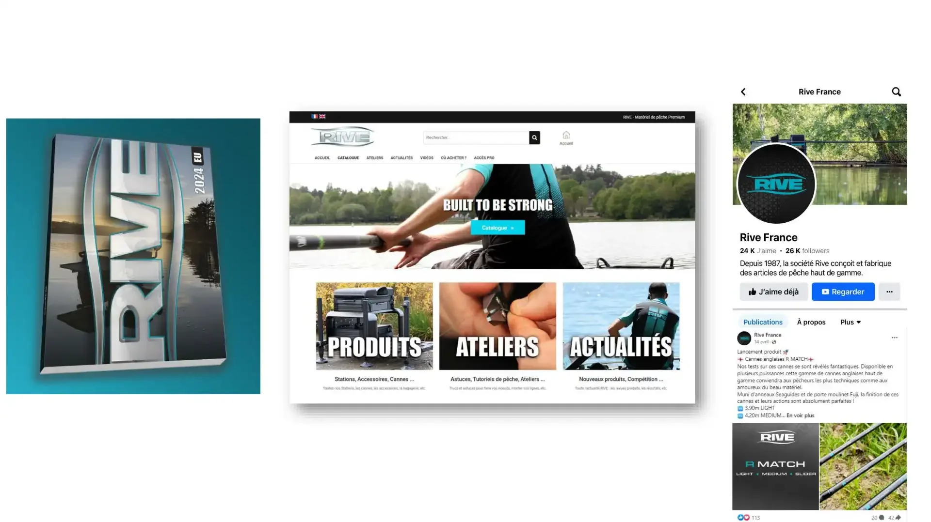 Anciens supports de communication Rive