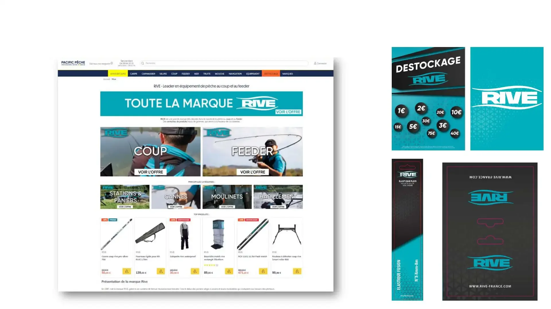 Anciens supports de communication Rive