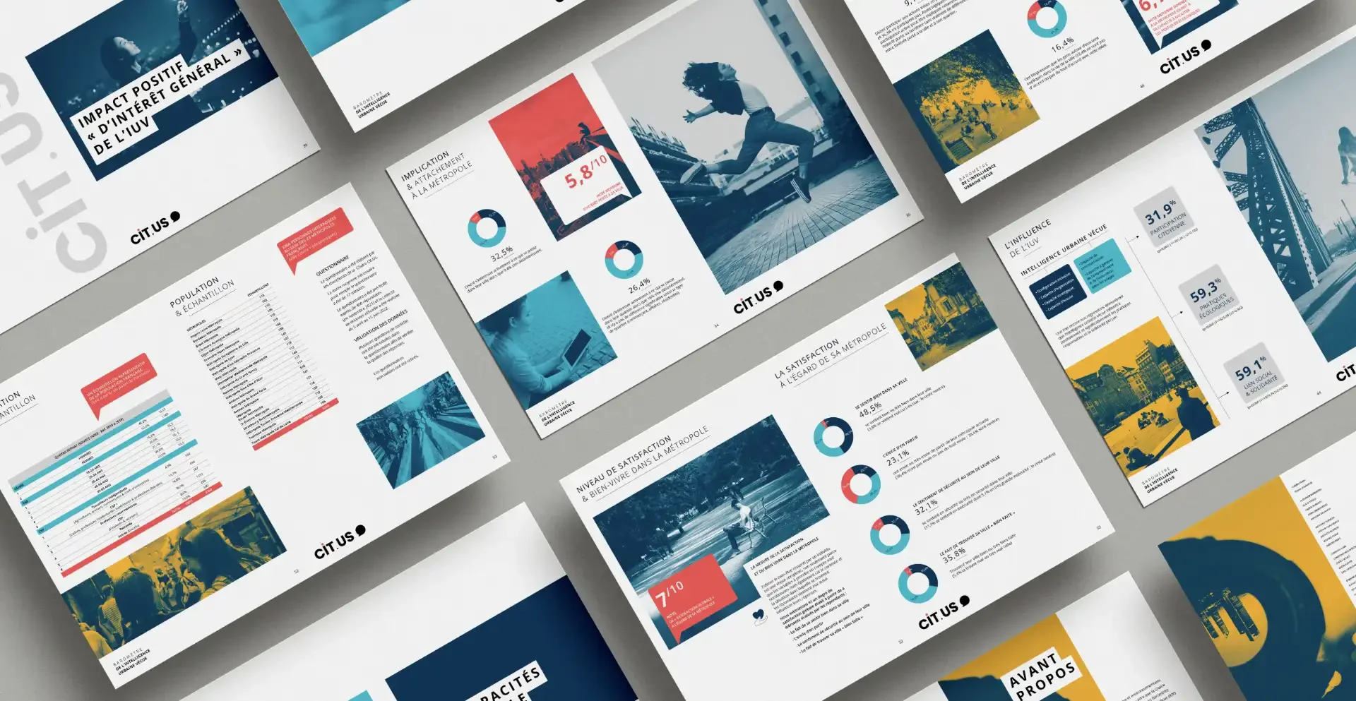 Pages intérieures d’une publication institutionnelle, par Mathilde Lafargue