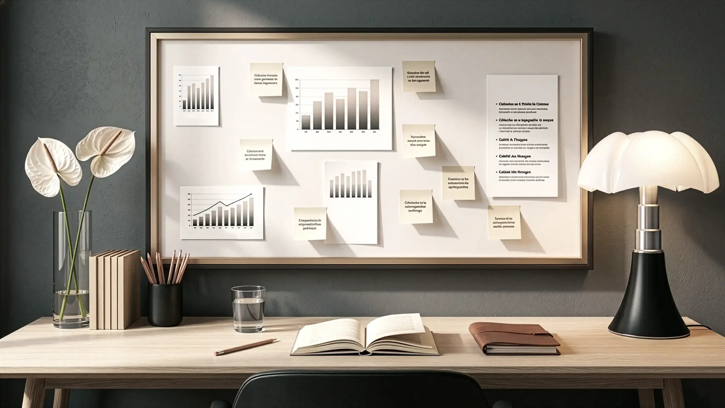 Analyse stratégique de marque sur paperboard illustrant une approche en direction artistique par Mathilde Lafargue