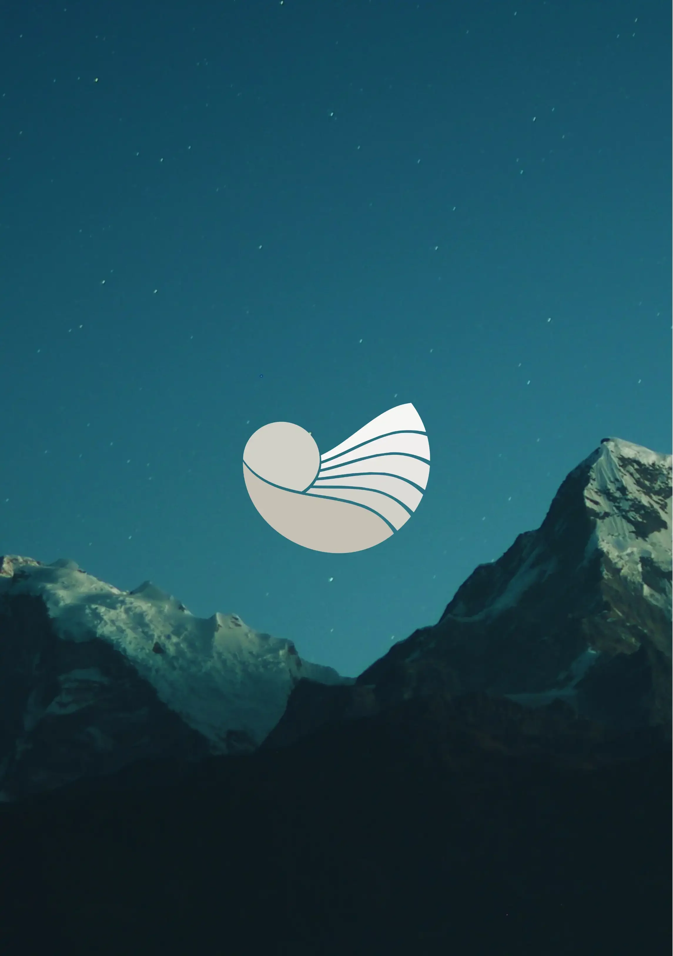 Logo symbole conçu pour une marque de glamping créée par un entrepreneur