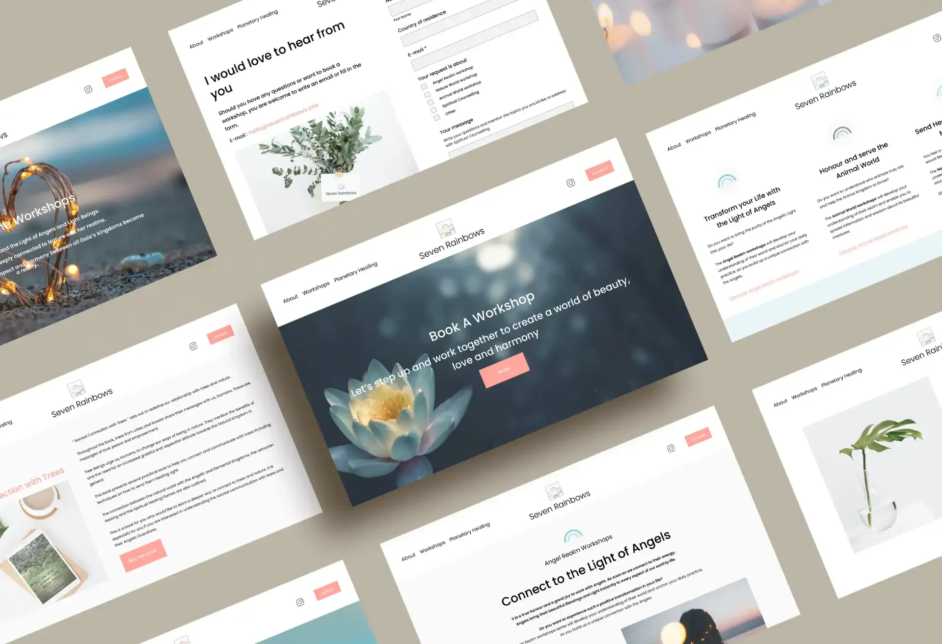 Slides de conception d’un site internet pour profession libérale, par Mathilde Lafargue
