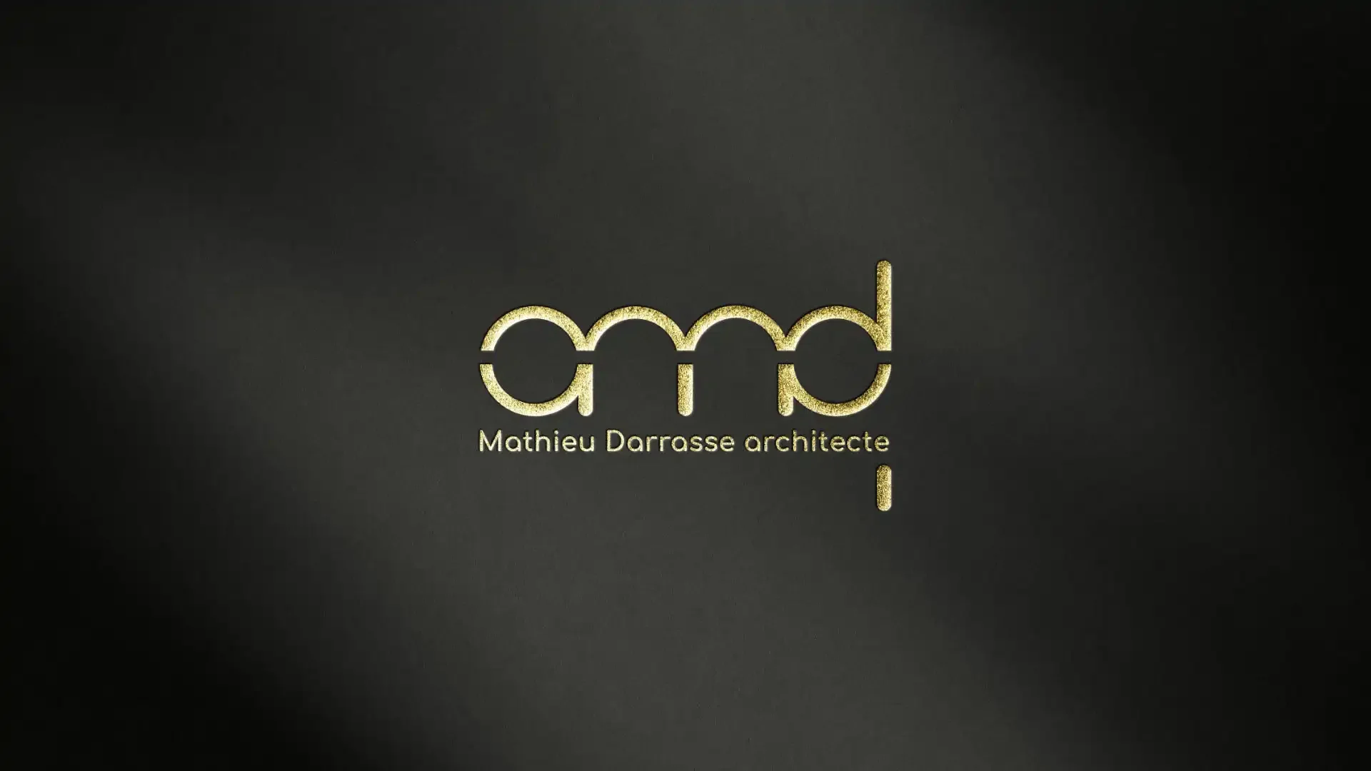 Création d’un logo élégant pour un architecte indépendant, par Mathilde Lafargue