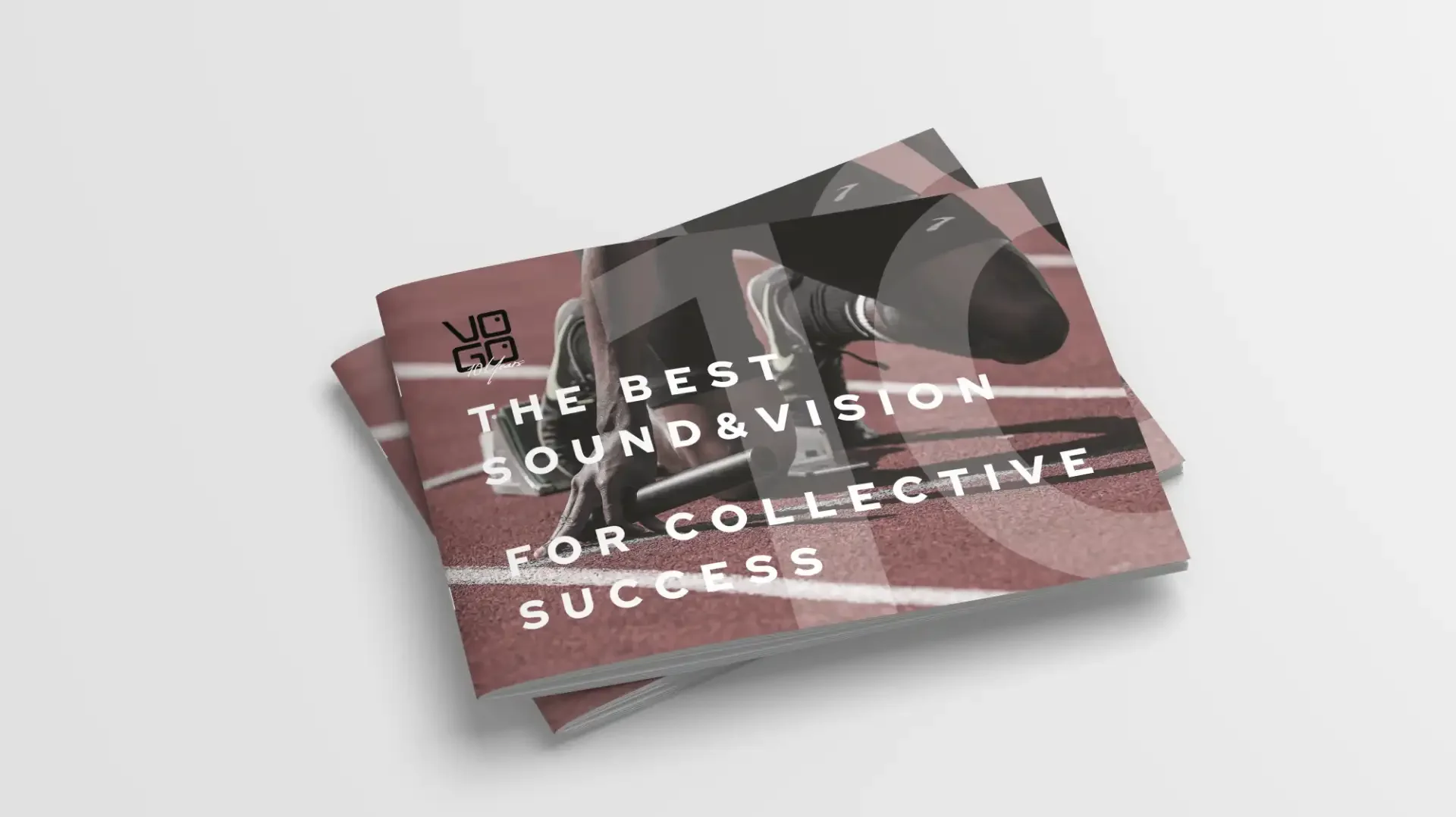 Couverture Starting Block du livre de marque illustrant la transformation d’une plateforme de marque en support éditorial premium