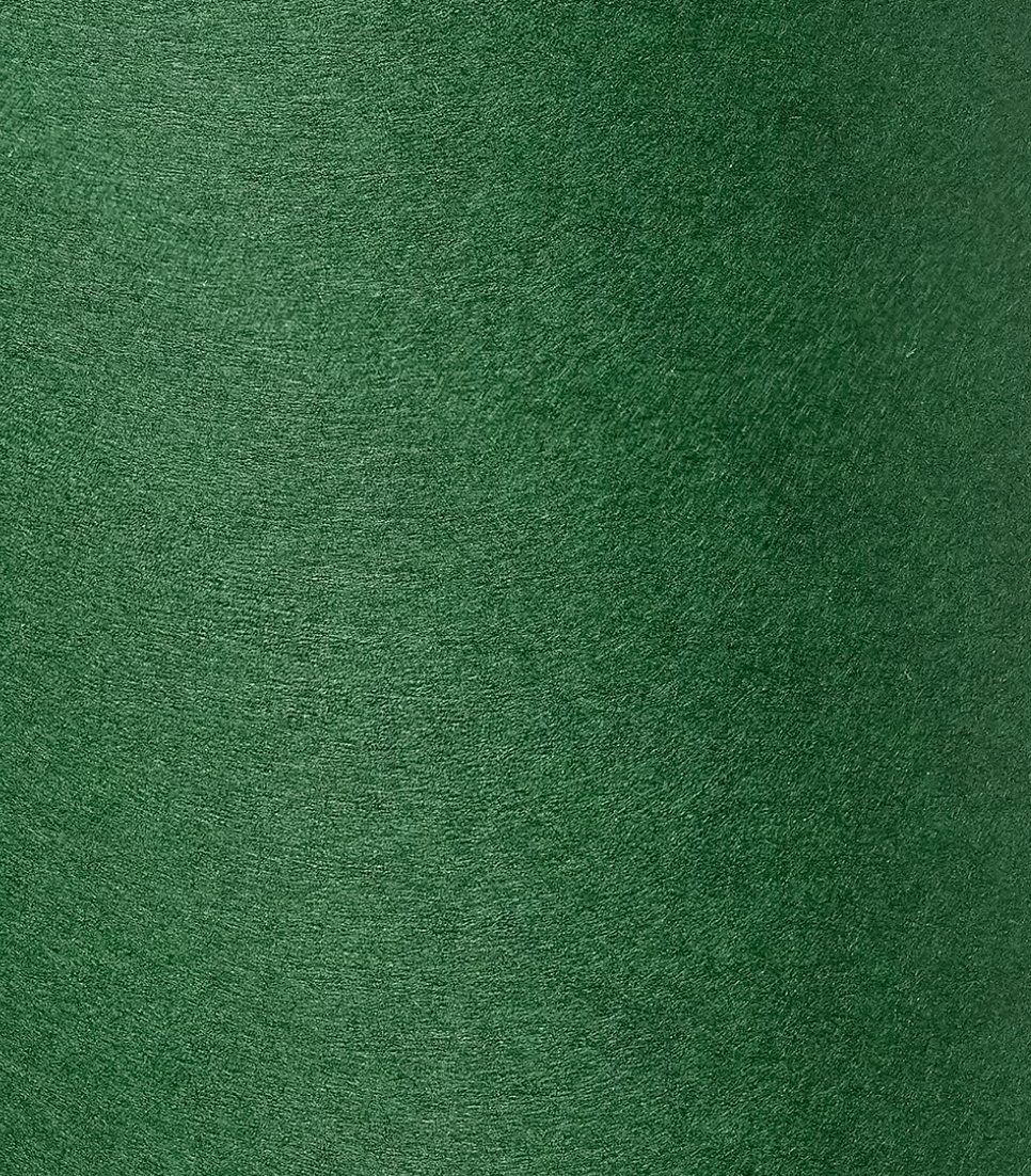 Superficie verde con texture liscia e leggermente sfumata.