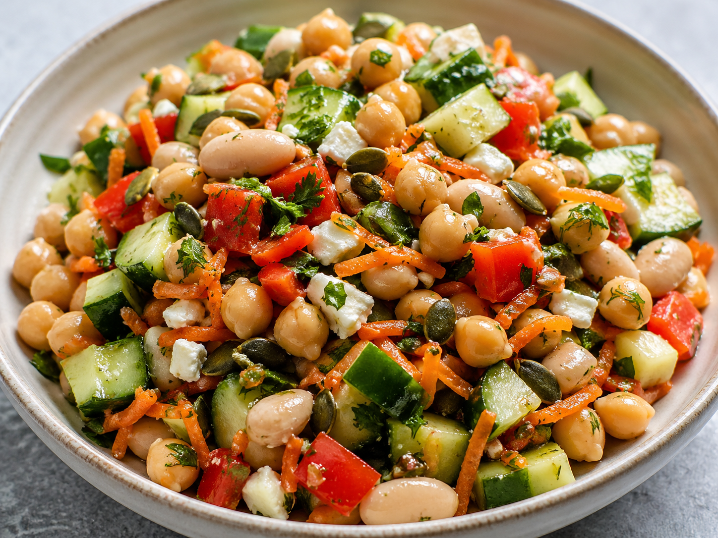 Dense Bean Salat