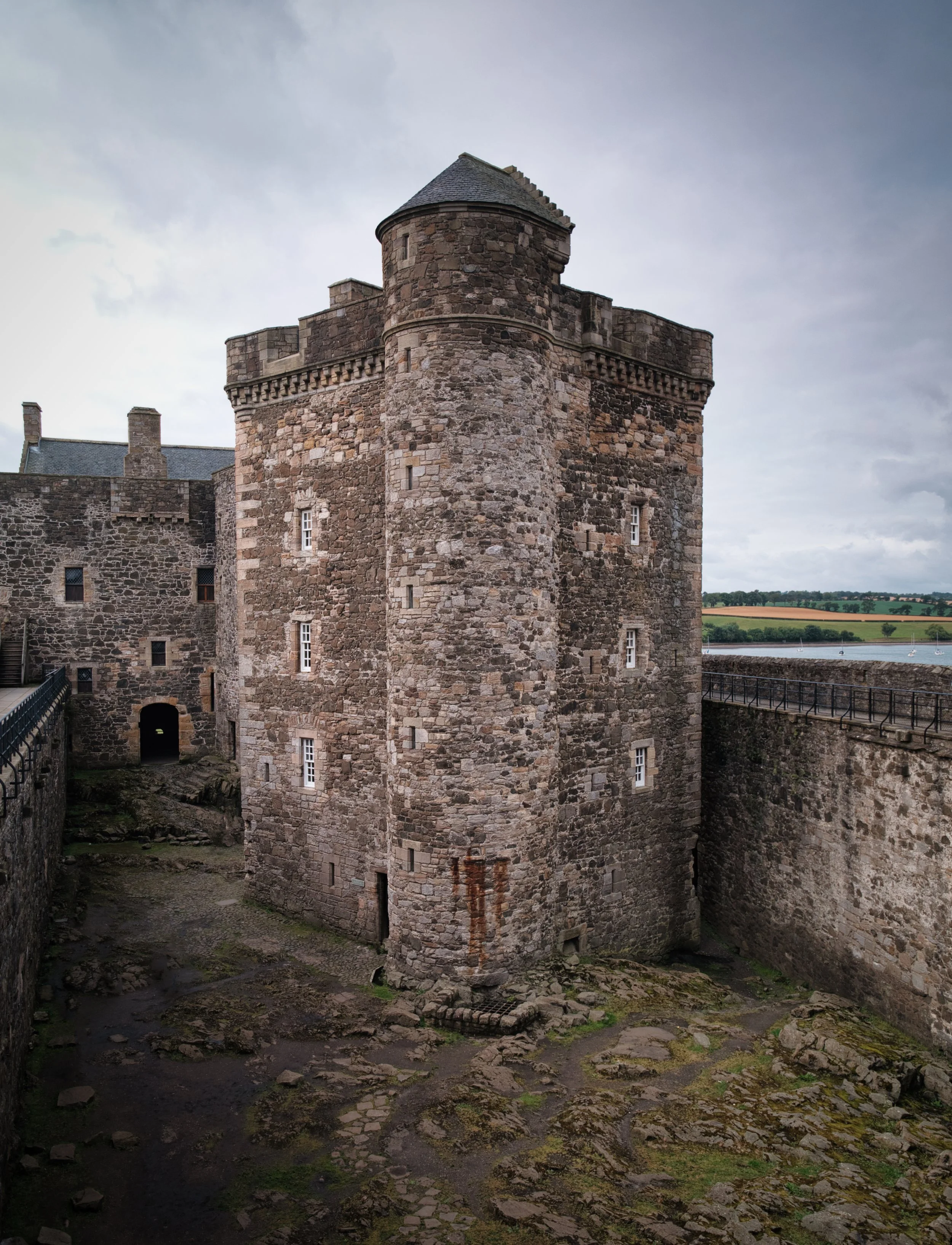 The 'Mast' Tower at Blackness Castle