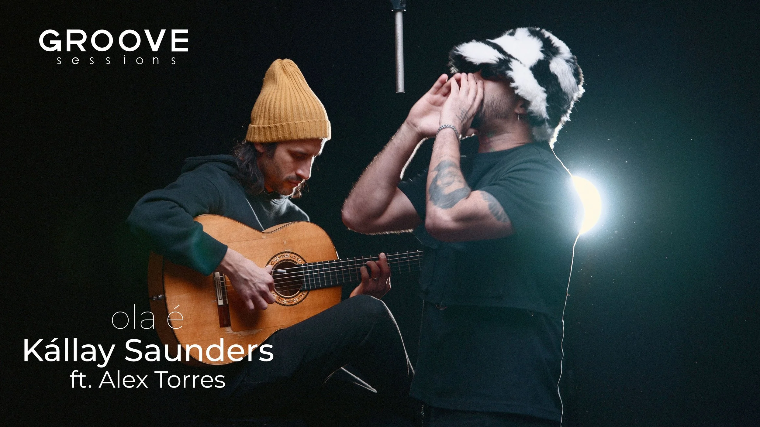 Kállay Saunders and Alex Torres Unveil "ola é" on GROOVE Sessions