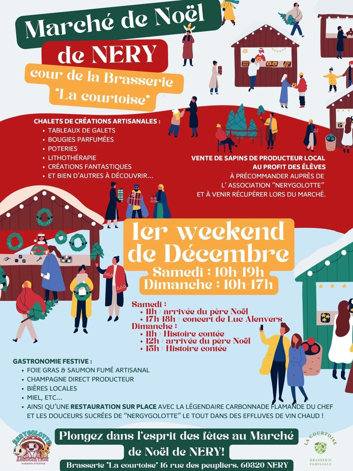 Sharing for a friend 🎄 #marchedenoel #nery #oise