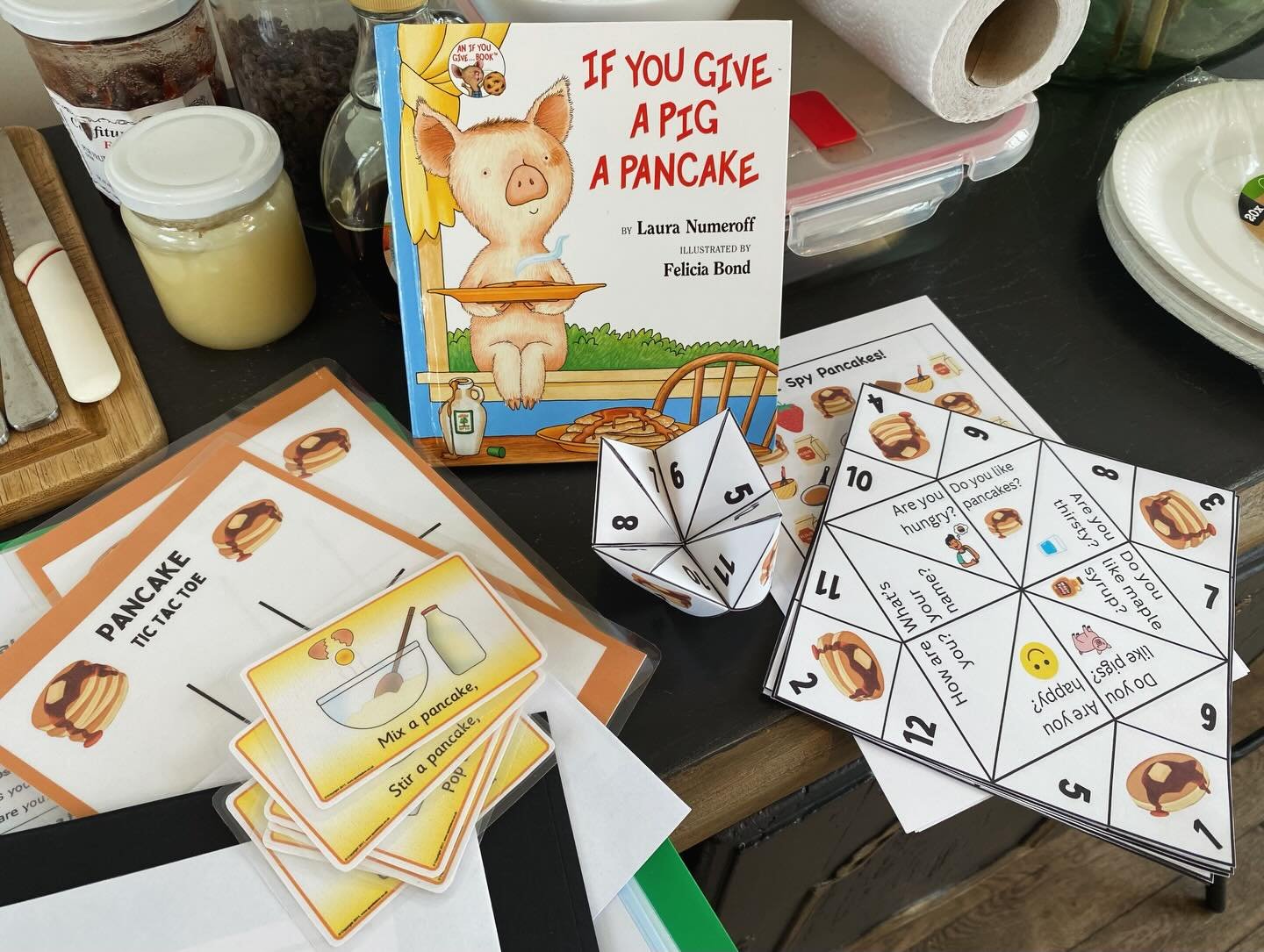 Un petit retour en images de nos mini stages &ldquo;Pancakes&rdquo;! Nous nous sommes bien amus&eacute;s! #mont&eacute;pilloy #storytimeenglish #villedesenlis #senlis #oise #stagespourenfants #atelierspourenfants #apprendreensamusant #apprendreanglai
