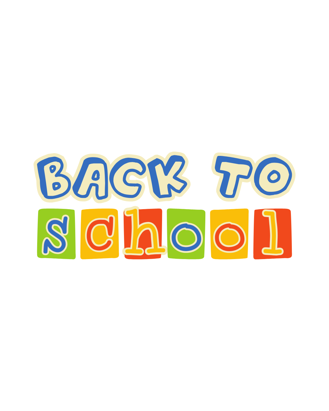 Stage: Back to School (3-5 ans)