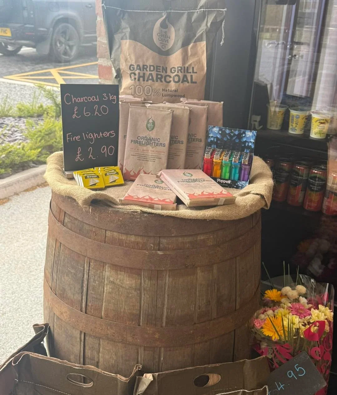 ☀️ Summer BBQs start here! 🔥
 
Charcoal, fire lighters, matches &amp; lighters are all fully stocked and ready for the BBQ season 🍔🌭

Get prepared for the sunshine