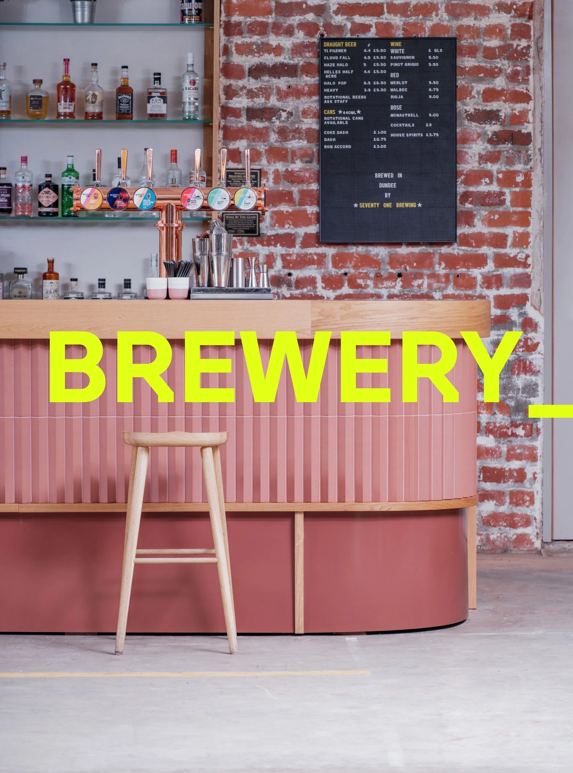 CANVAS; home of Dundee's 71 Brewing.