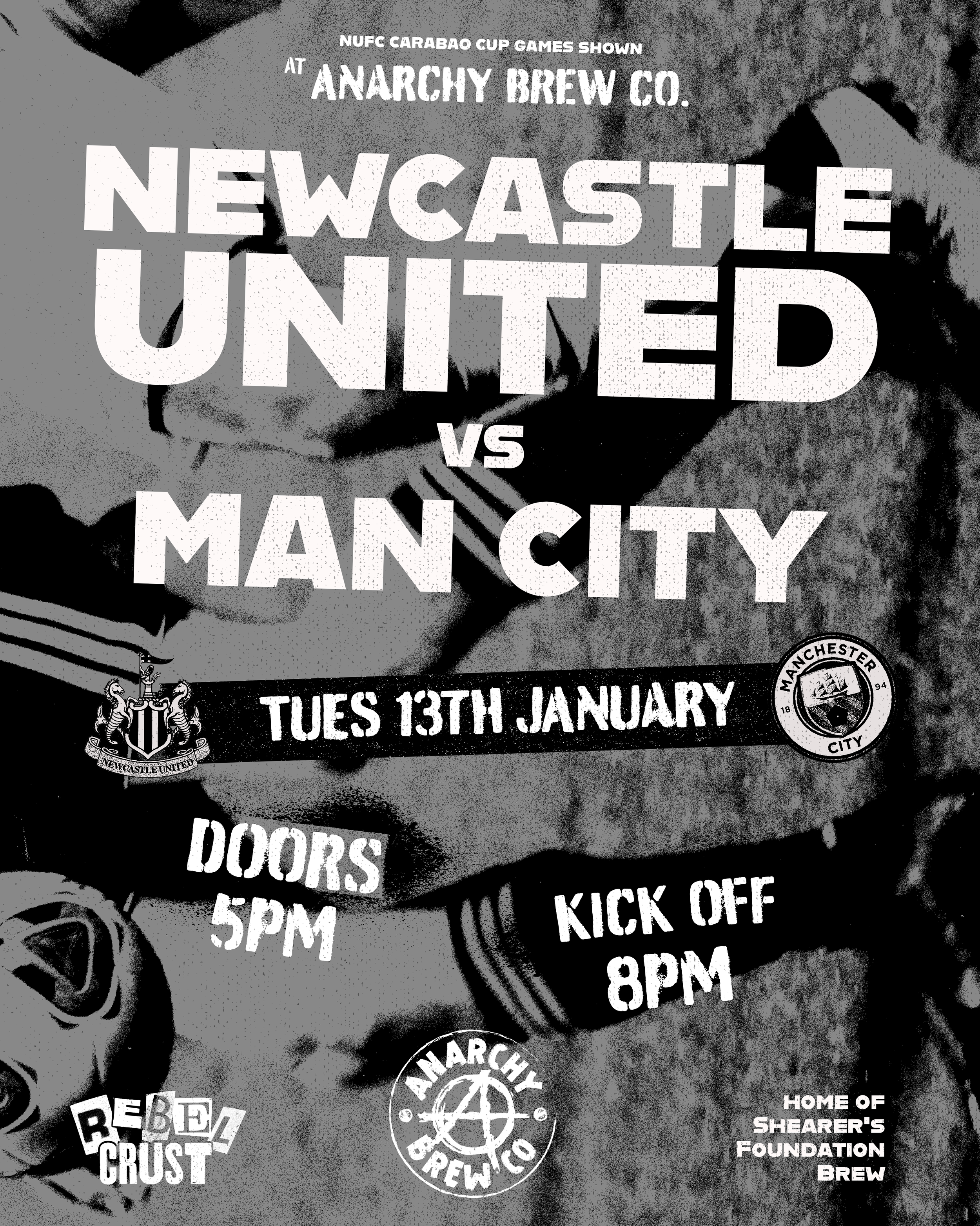 NUFC V MAN CITY CARABAO CUP SEMI LEG 1