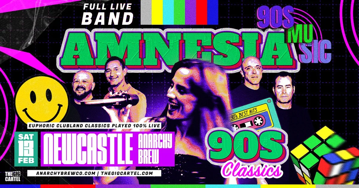 AMNESIA – 90’s CLUB CLASSICS LIVE!