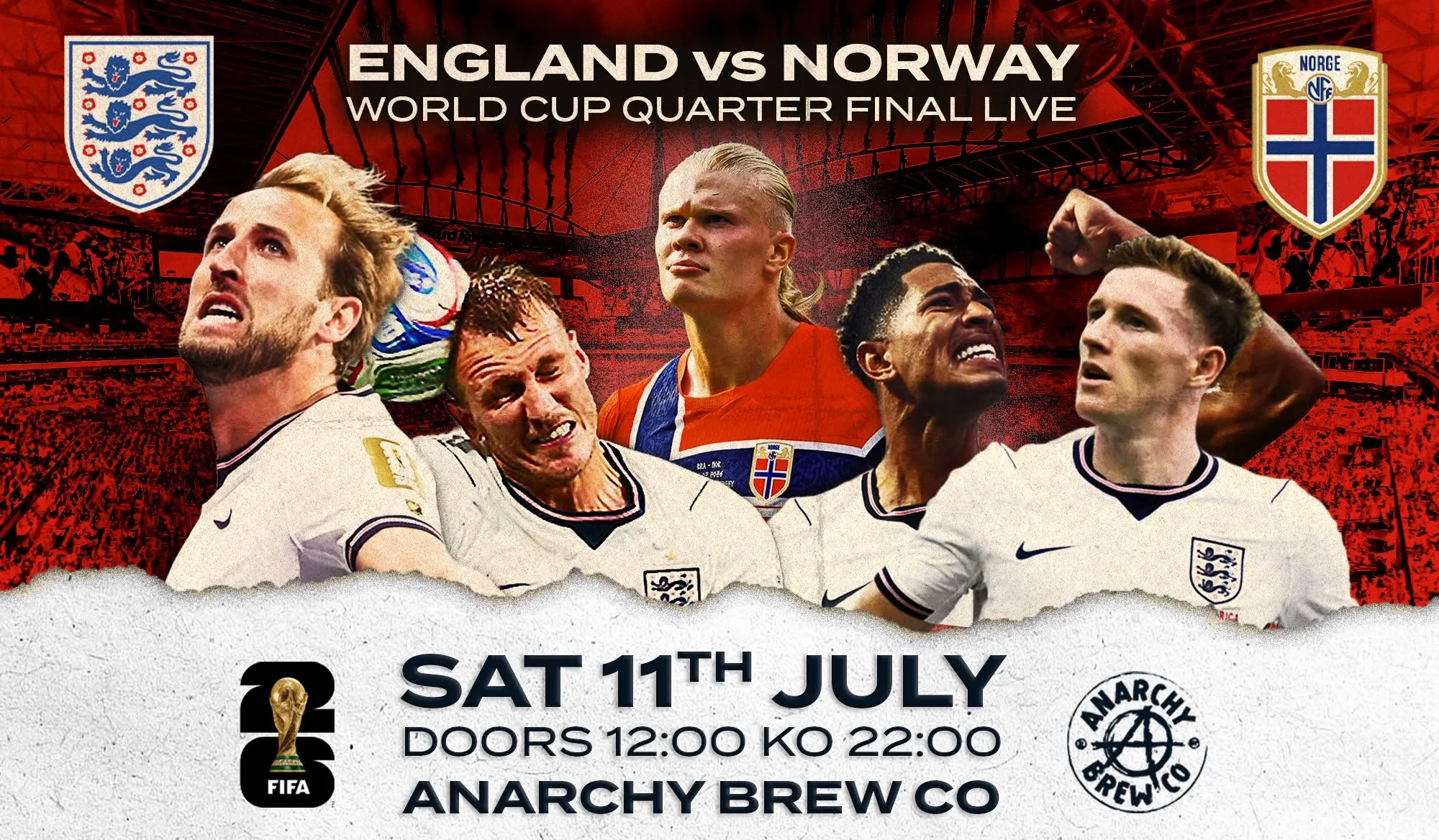 ENGLAND vs NORWAY