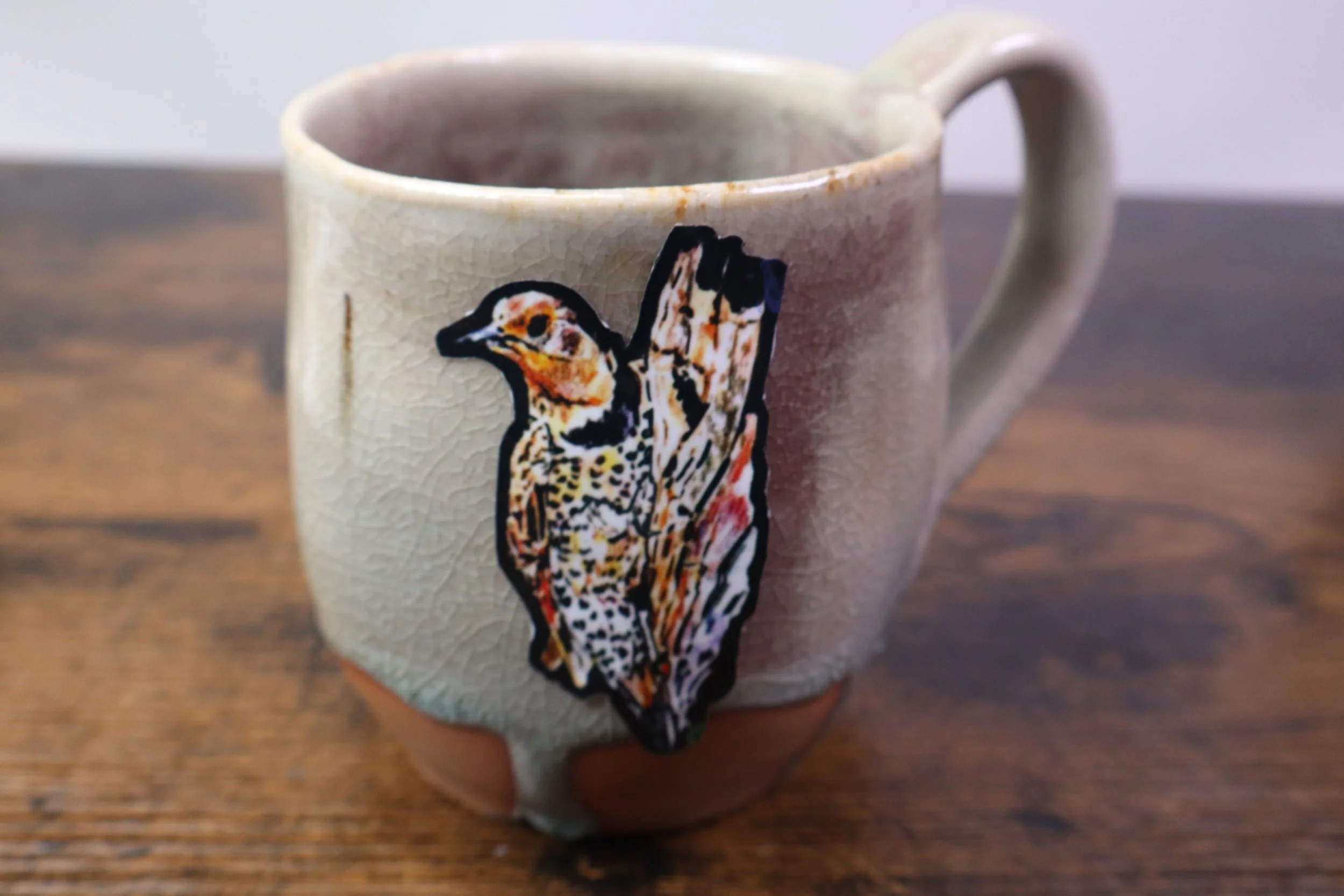 Holographic Bird sticker