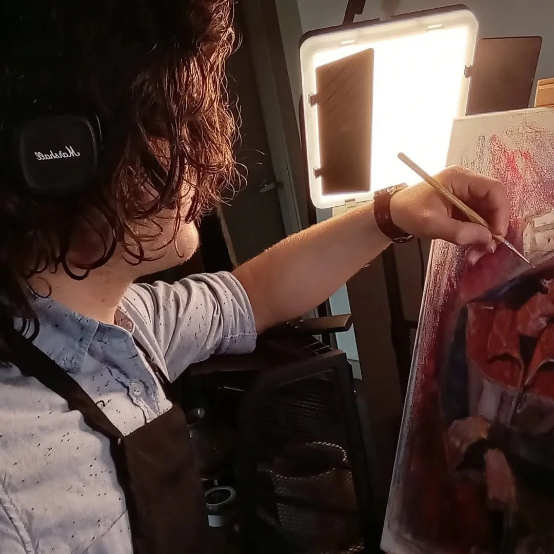 Just having fun.
#artartistoninstagram#paint#paintings#potraitartist