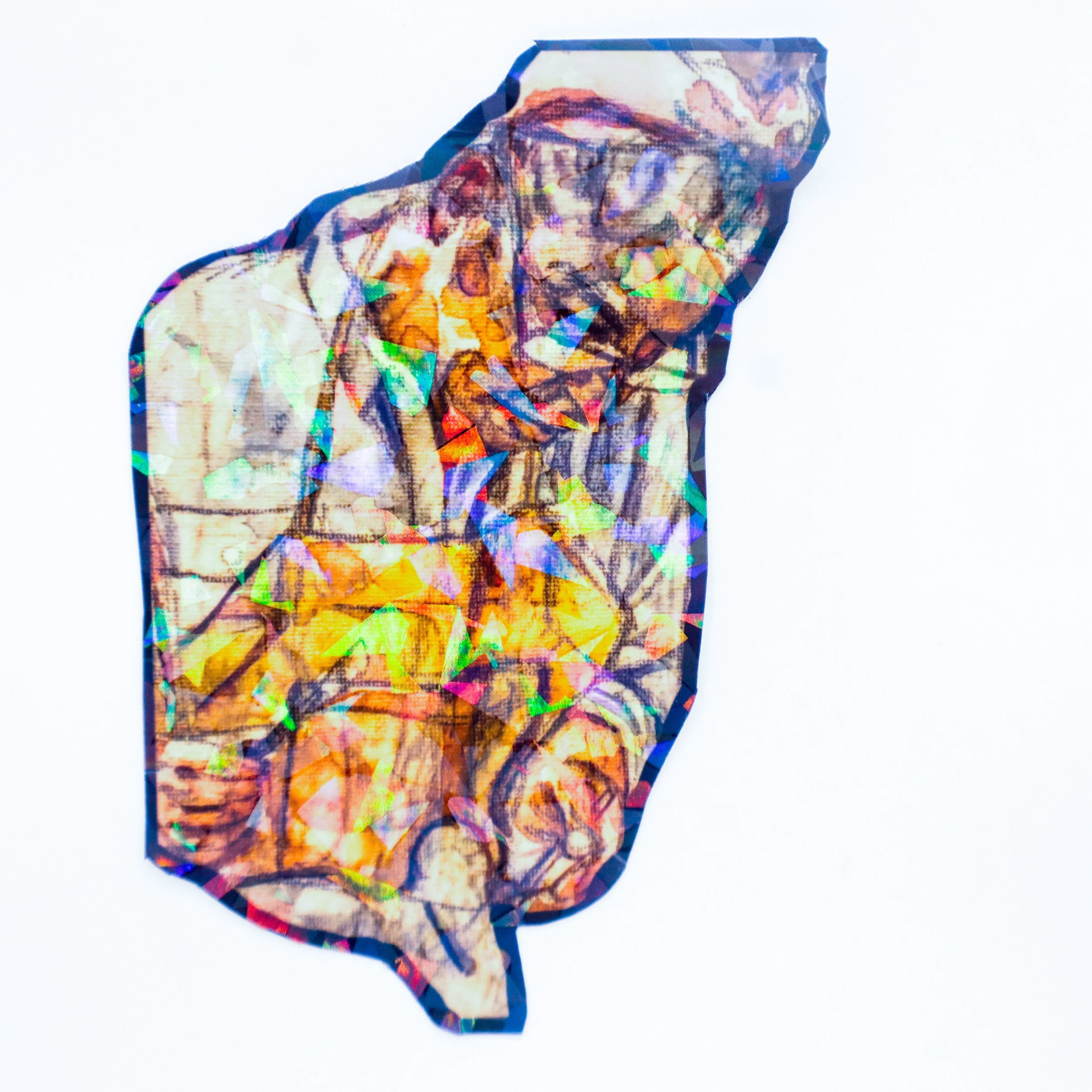The Age of Art Holographic Sticker