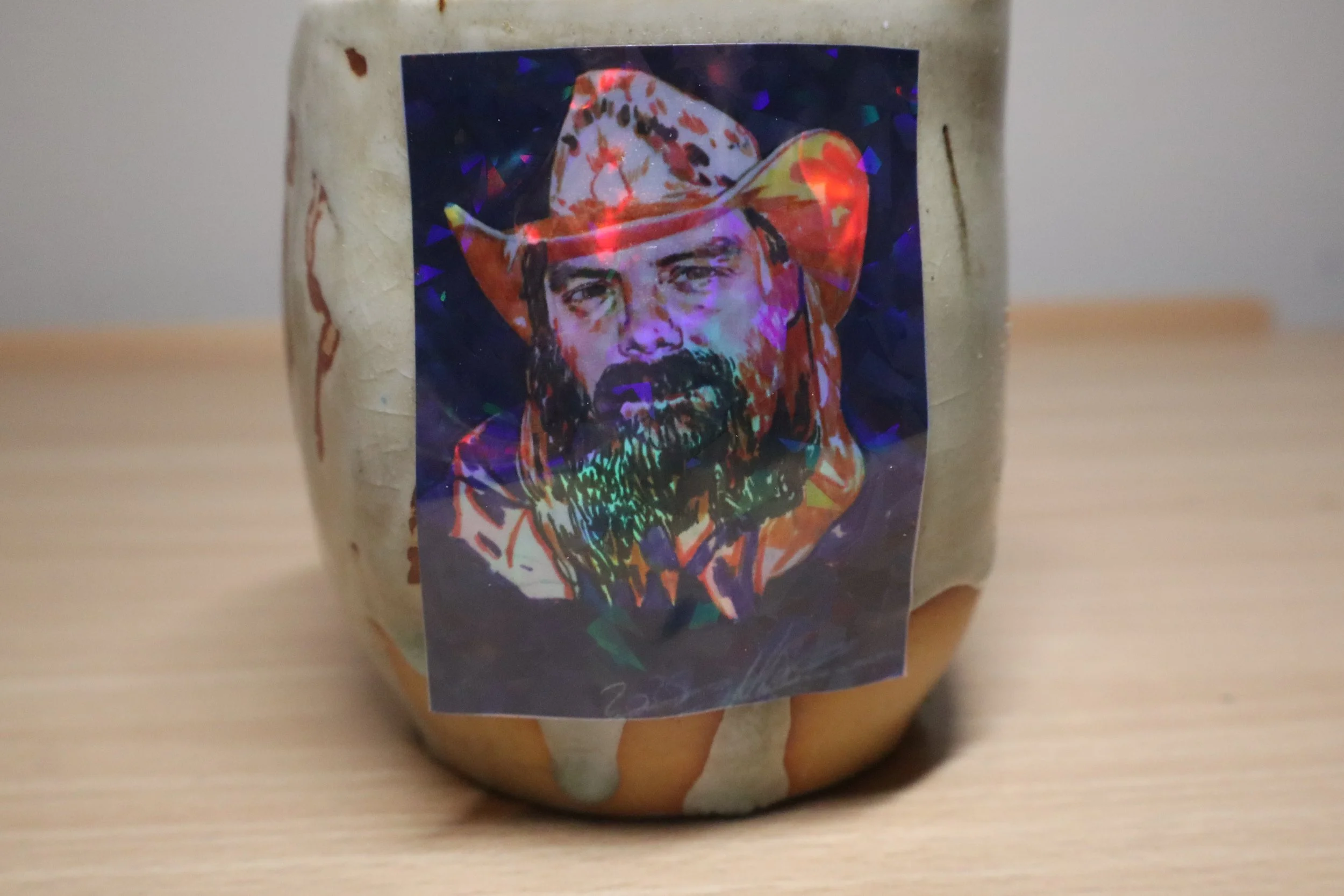 Good Country Man Holographic Sticker