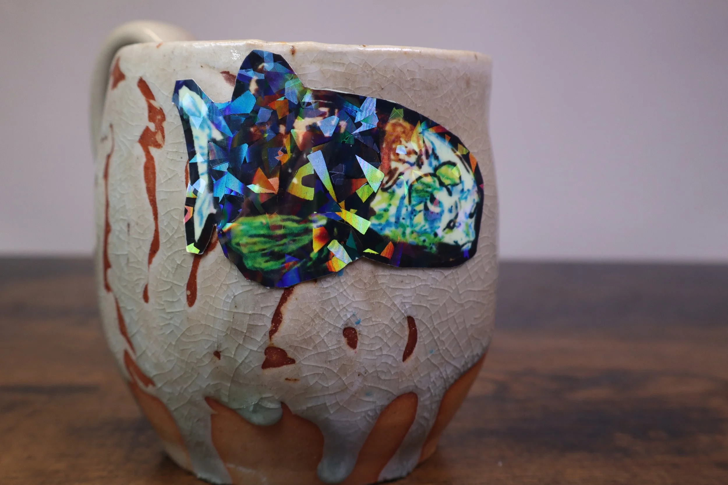 Barreleye Holographic Sticker