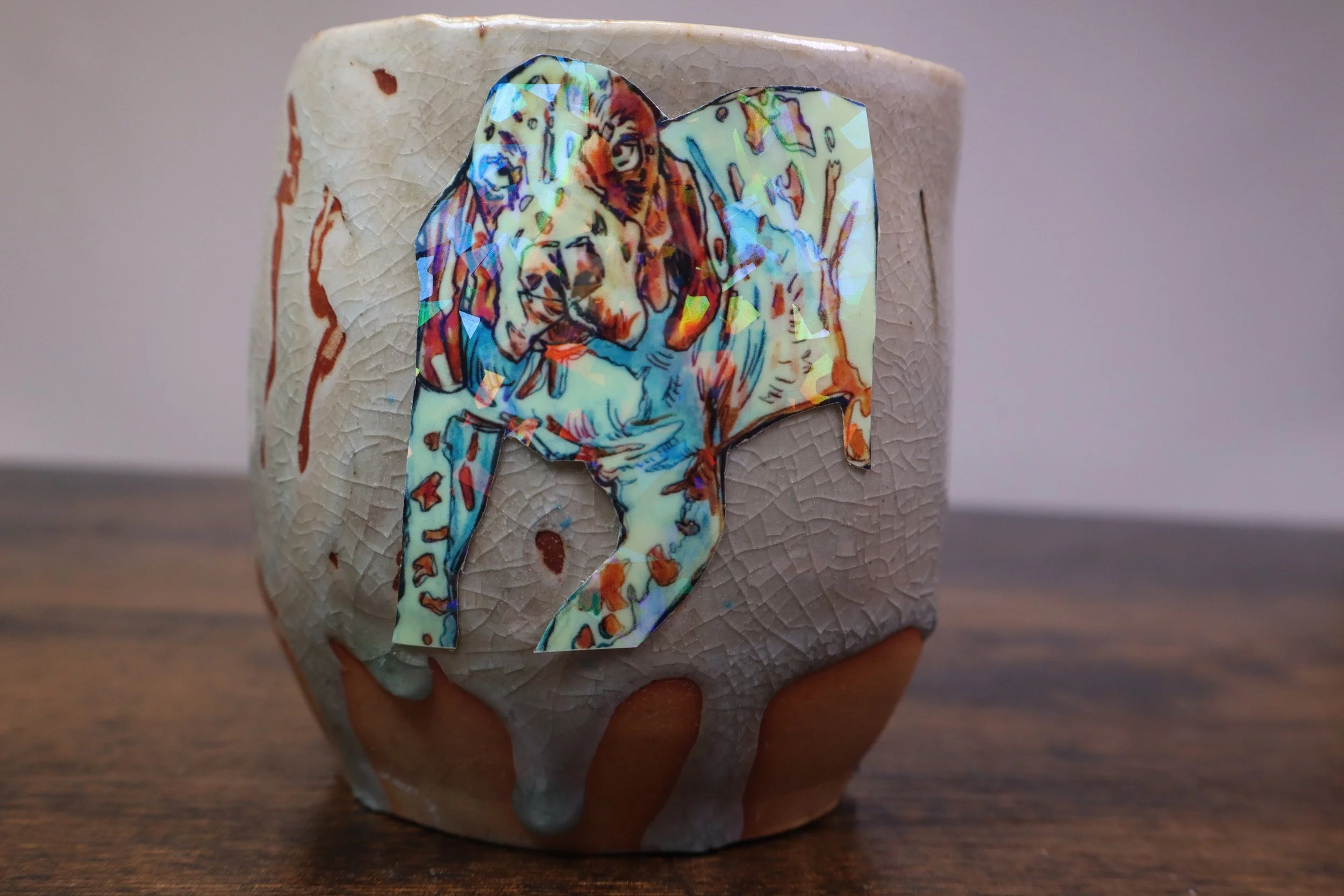 Dog Holographic Sticker