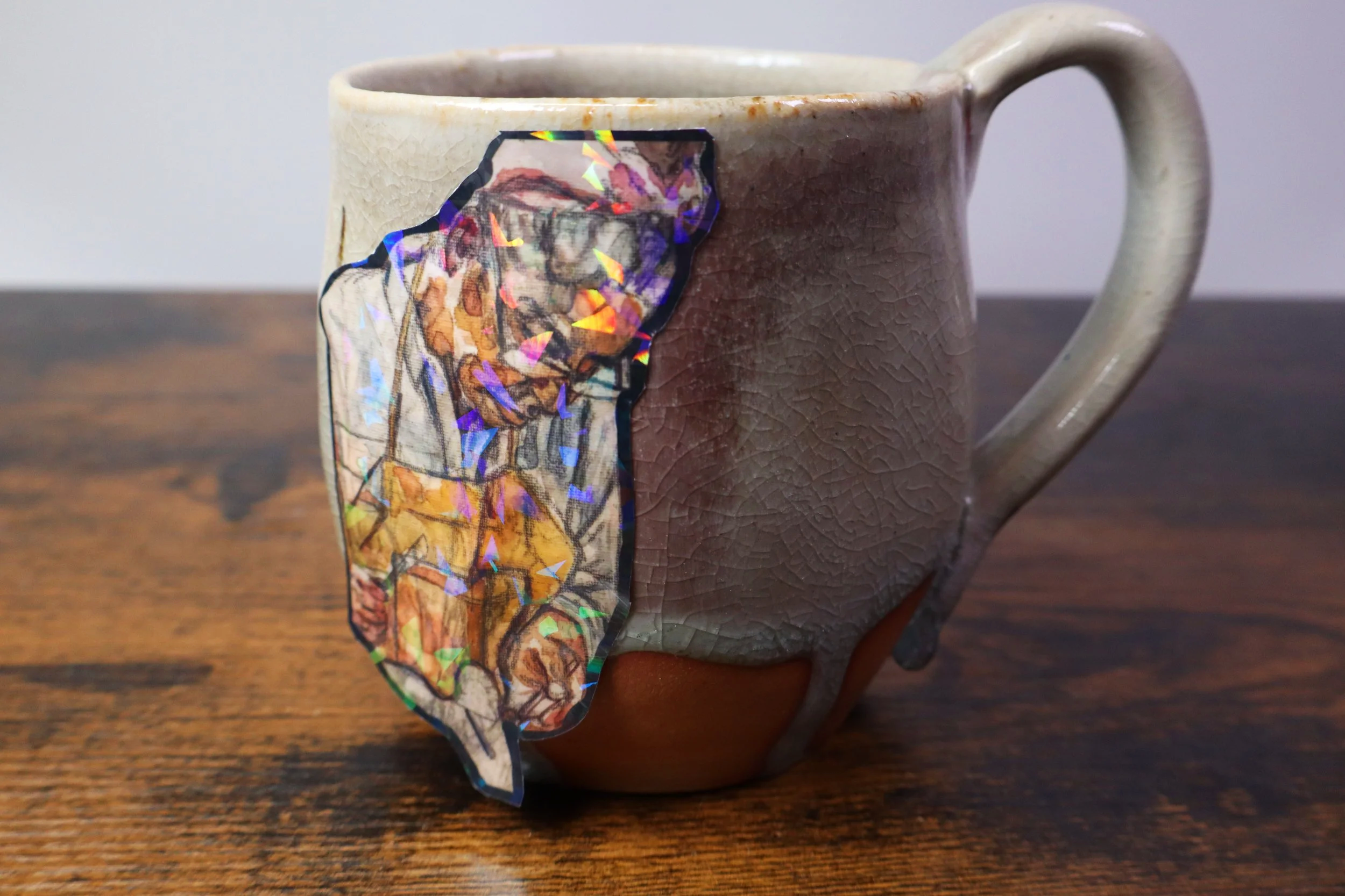 The Age of Art Holographic Sticker